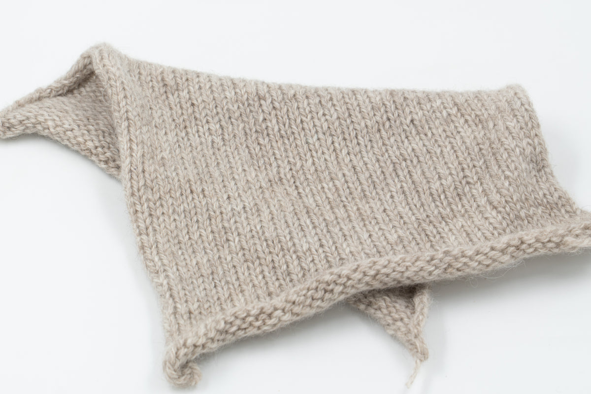 Sheep/Yak Wool Blend Yarn - Undyed Stone Fleece - Fingering