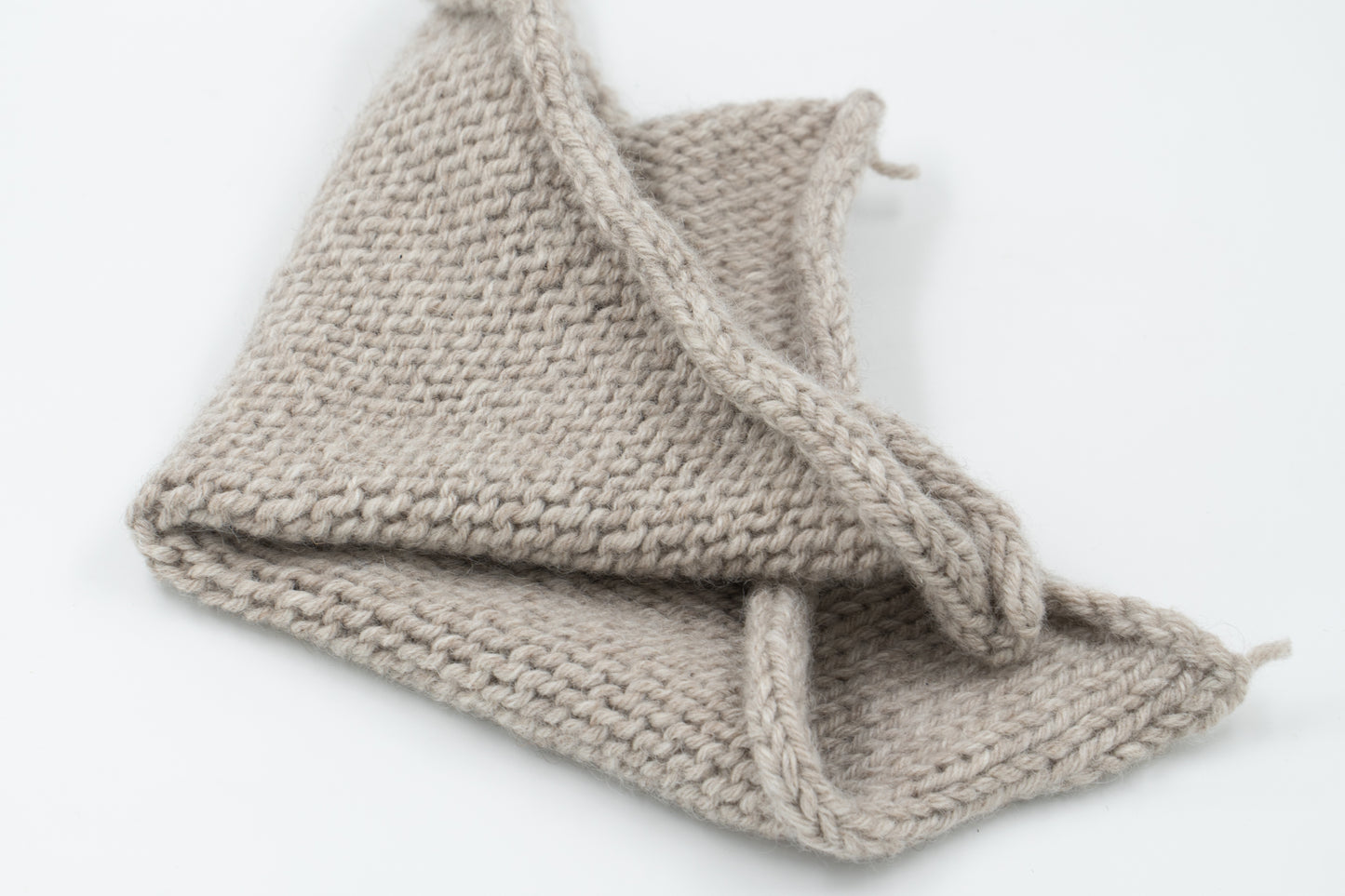 400g Cone - Sheep/Yak Wool Blend Yarn - Undyed Stone Fleece - DK