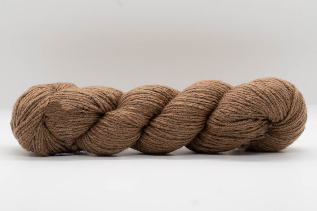 Baby Camel Wool Yarn - Undyed Natural Sand Tan - DK-Yarn Skein-ULA+LIA