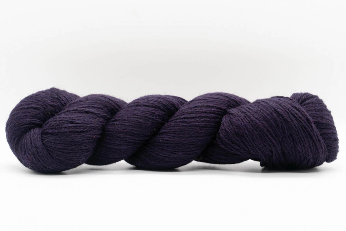 Baby Yak Wool Yarn - Mulberry Purple - Lace-Yarn Skein-ULA+LIA