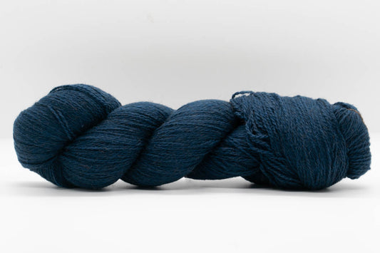 Baby Camel Wool Yarn - Dark Harbor Blue - Lace