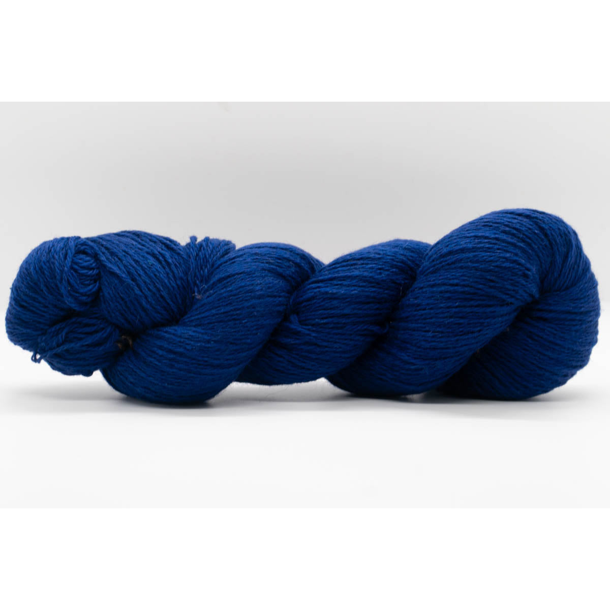Sheep Wool/Cashmere Blend Yarn - Cobalt Blue - Fingering