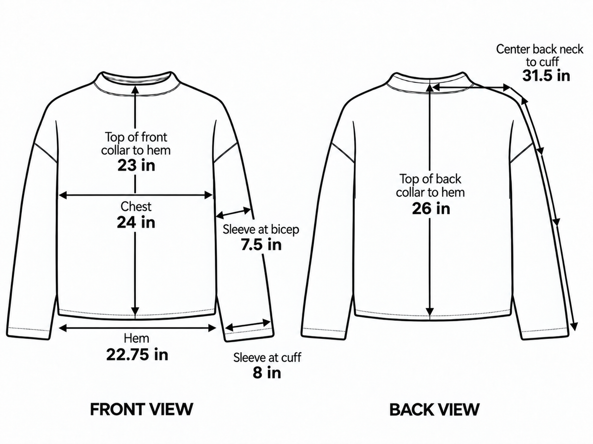 Sheep Wool Warmup Jumper - Dark Blue