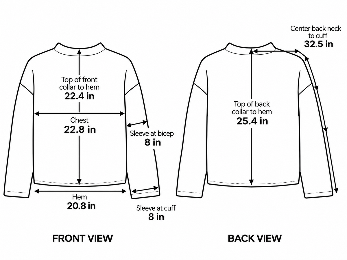 Yak Wool Warmup Jumper - Banded Gray
