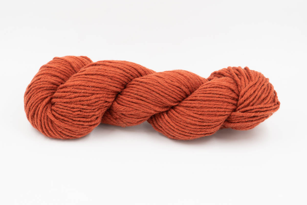 Baby Camel Wool Yarn - Burnt Copper - Bulky-Yarn Skein-ULA+LIA