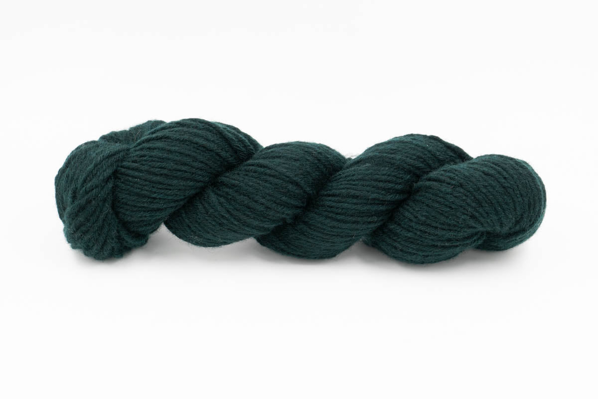 Baby Yak Wool Yarn - Hunter Green - Bulky-Yarn Skein-ULA+LIA