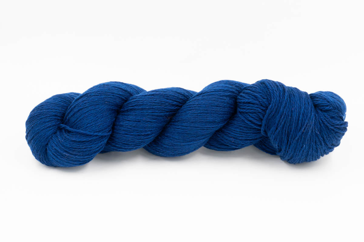 Cashmere Yarn - Cobalt Blue - Fingering-Yarn Skein-ULA+LIA