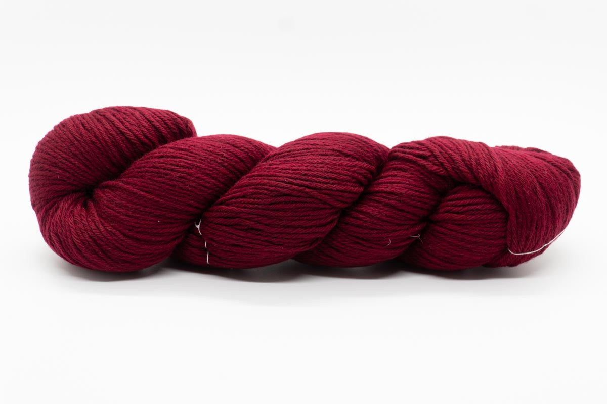 Cashmere Yarn - Crimson Red - DK-Yarn Skein-ULA+LIA