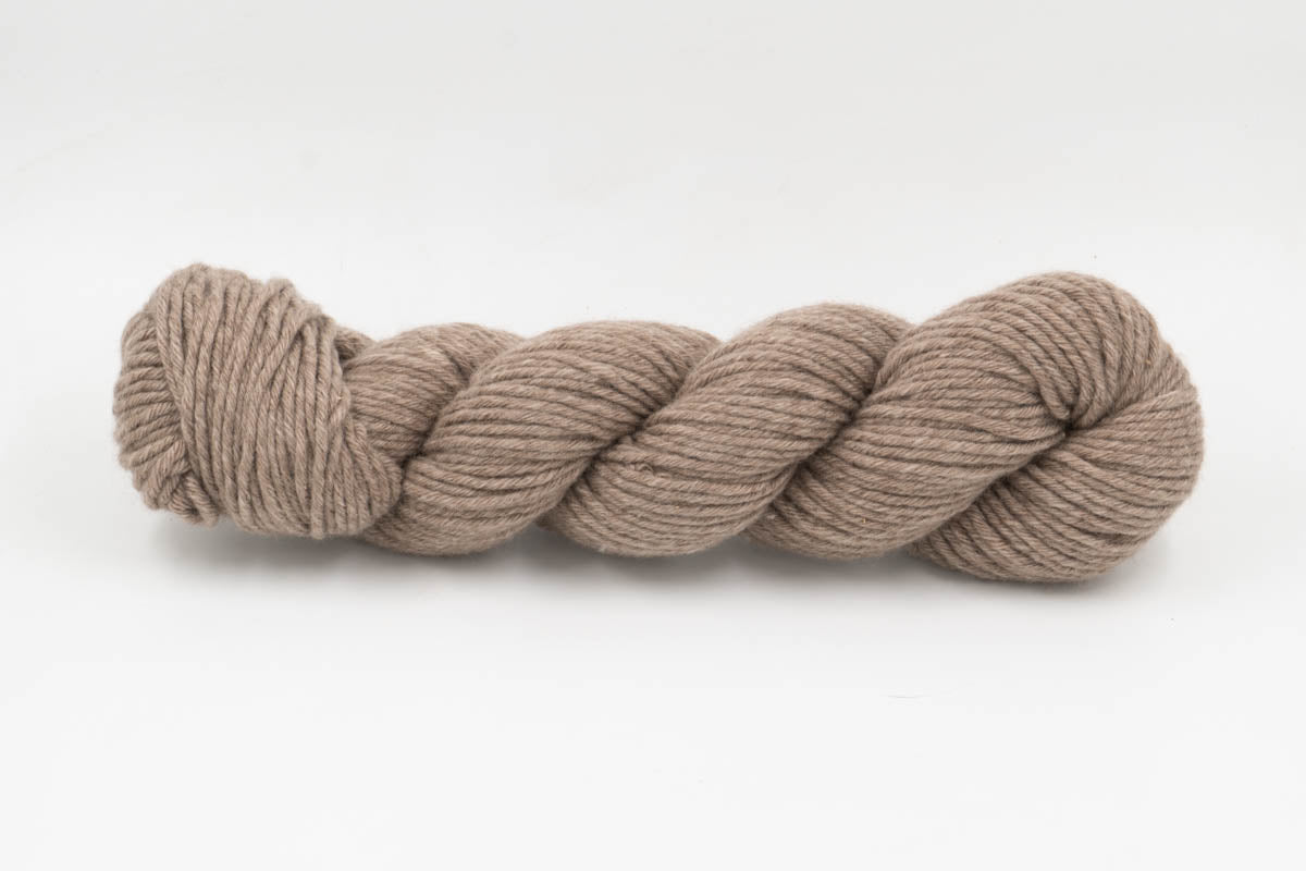 Cashmere Yarn - Undyed Natural Warm Gray - Bulky-Yarn Skein-ULA+LIA