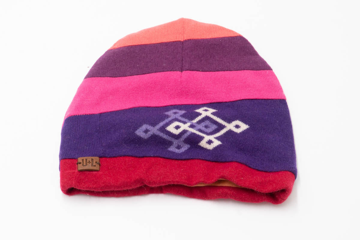 Upcycled Cashmere Hat h2-Hat-ULA+LIA