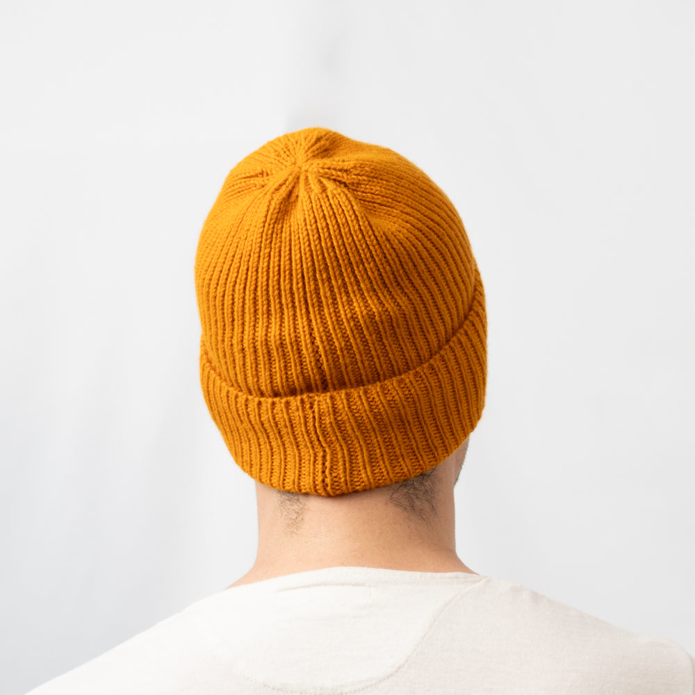 Baby Camel Wool Ridge Hat - Made to Measure