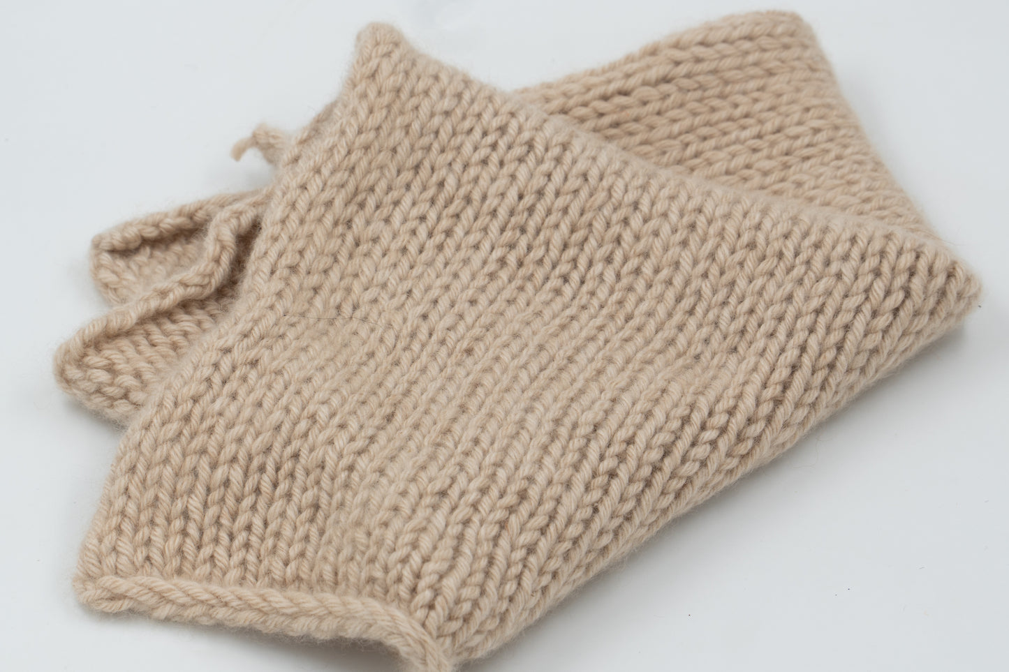 400g CONE - Baby Cashmere Yarn - Undyed Vanilla Tan - DK