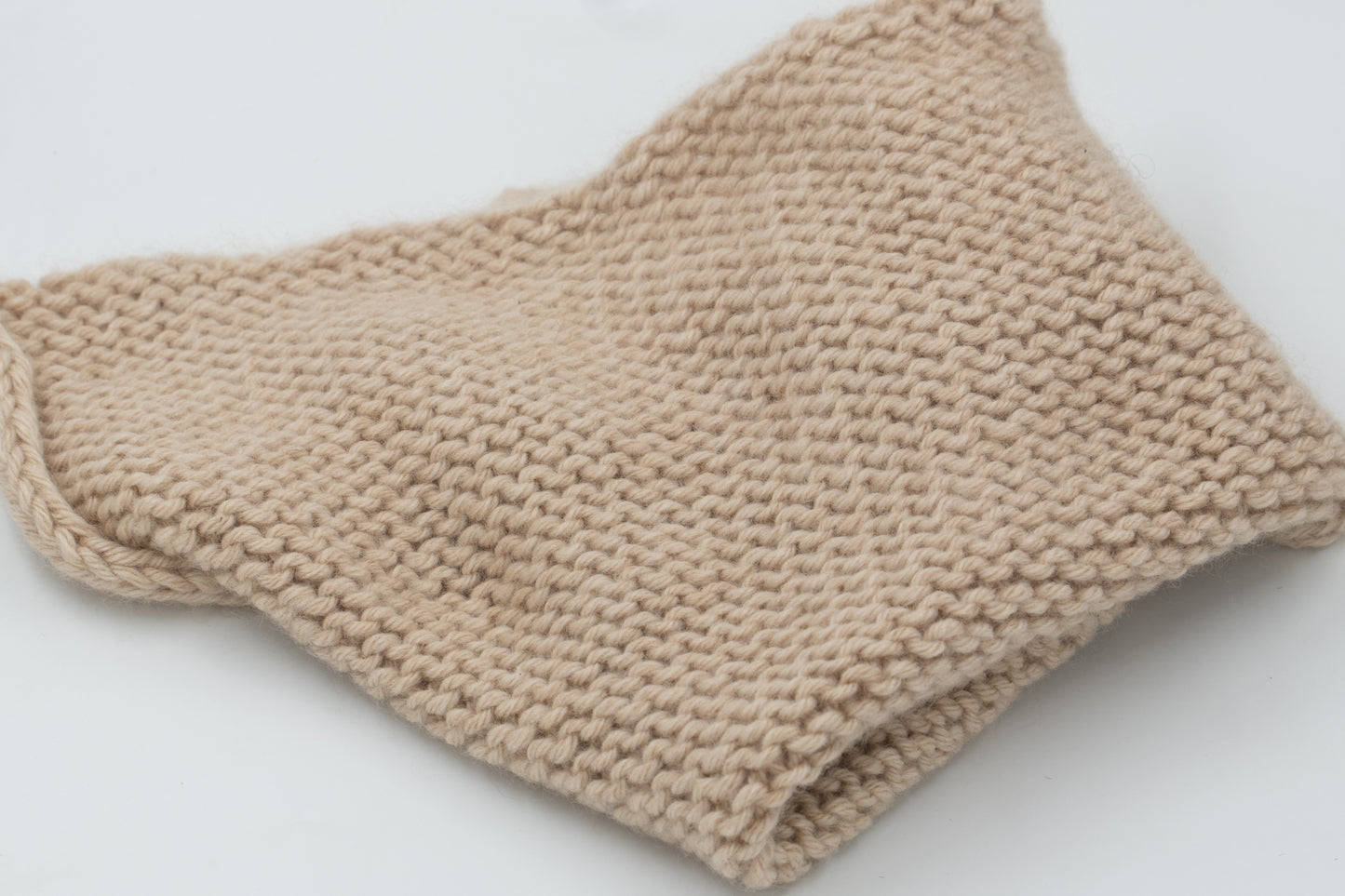 400g CONE - Baby Cashmere Yarn - Undyed Vanilla Tan - DK