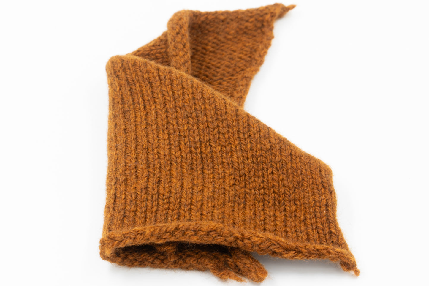 800g Cone - Baby Yak Wool Yarn - Burnt Sienna Orange - Fingering