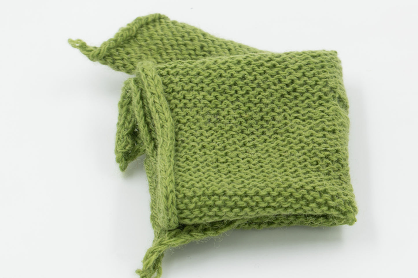 Baby Camel Wool Yarn - Moss Green - Fingering