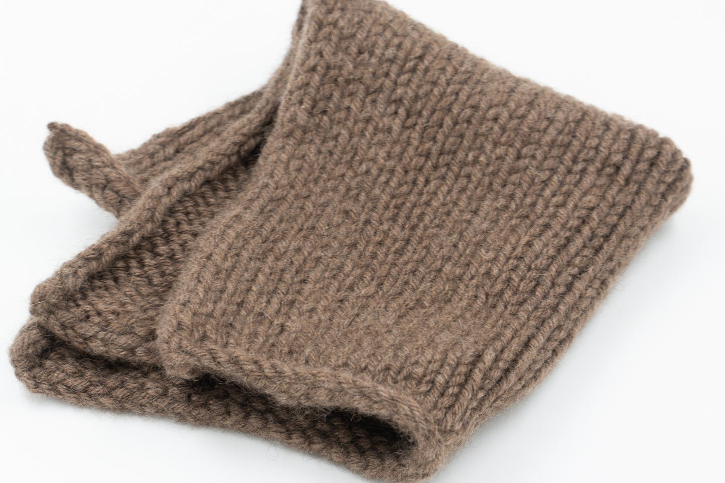 800g Cone - Baby Yak Wool Yarn - Undyed Milk Chocolate Brown - DK