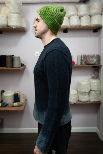Cashmere Sweater - Gradient Blue