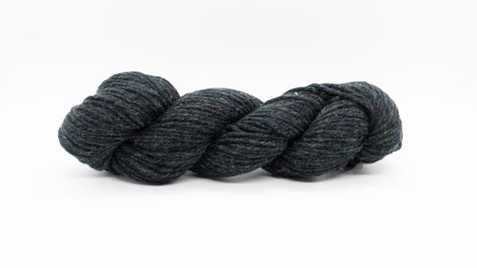 Cashmere Yarn - Midnight Ash Gray - Bulky