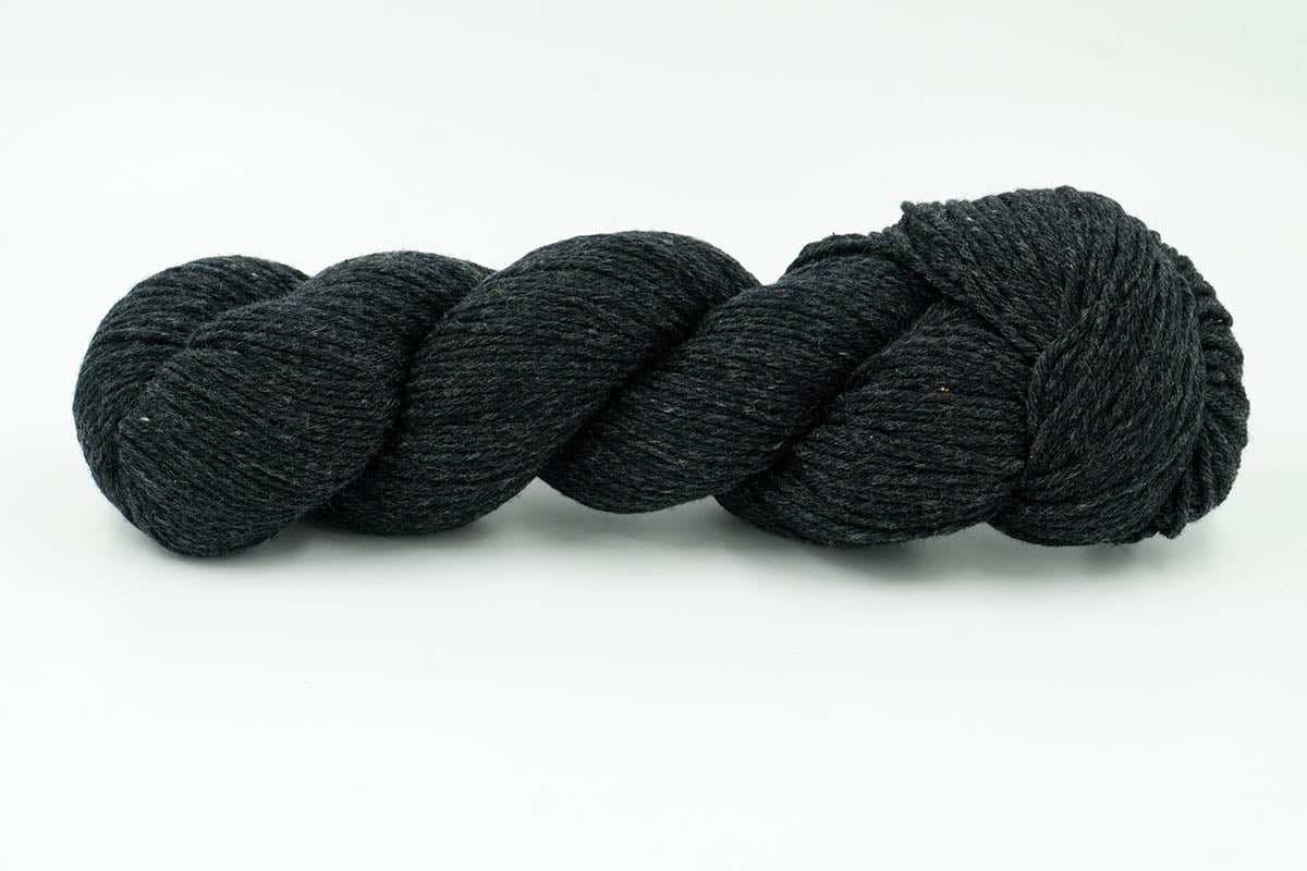 400g Cone - Cashmere Yarn - Midnight Ash Gray - DK
