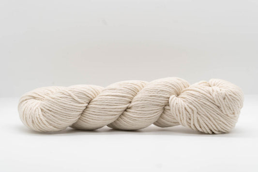 Cashmere Yarn - Undyed Cream White - Bulky