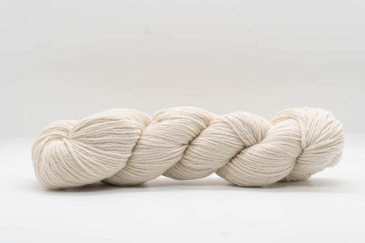 Cashmere Yarn - Undyed Cream White - DK