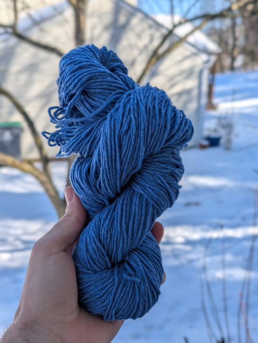 DK Zenith Blue Cashemere Hank 100g-ULA+LIA