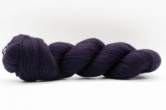 Baby Yak Wool Yarn - Mulberry Purple  - Fingering