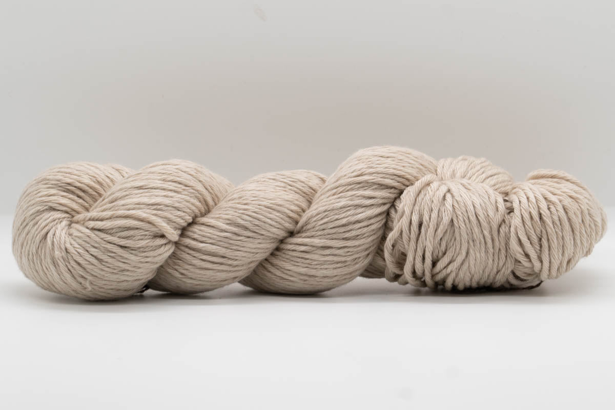 Cashmere Yarn - Undyed Natural Cloud Gray - Bulky