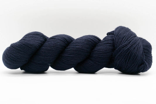 Cashmere Yarn - Navy Blue - Fingering