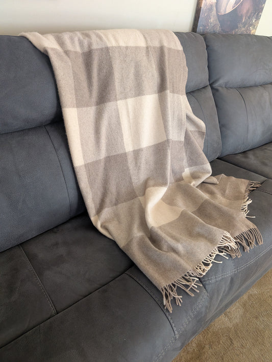 Cashmere Throw Blanket