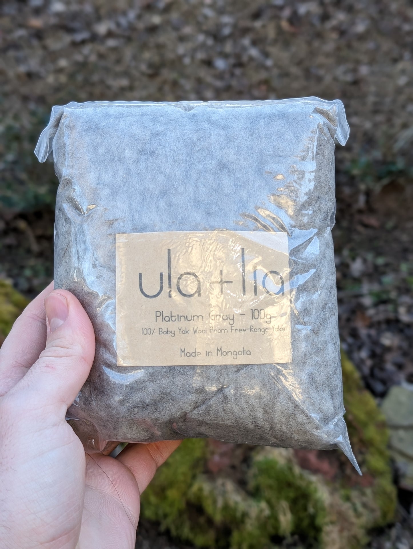 Yak Wool Spinning Fiber 100g