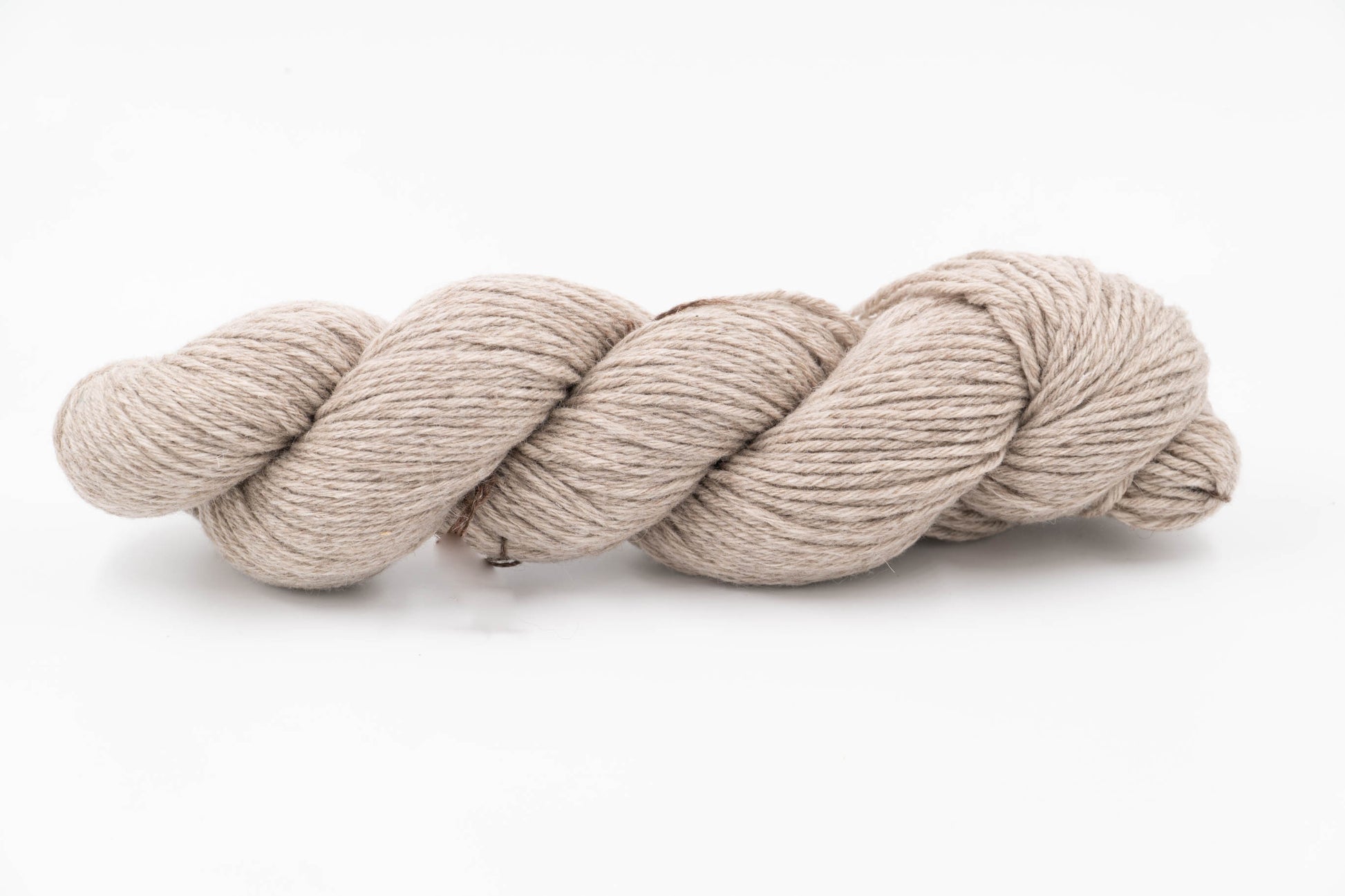 Sheep/Yak Wool Blend Yarn - Natural Melange - Fingering-Yarn Skein-ULA+LIA