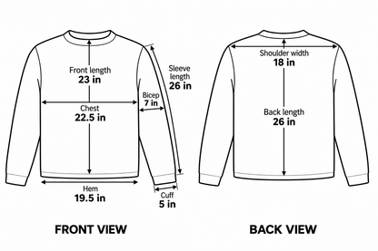 Cashmere Sweater - Gradient Blue