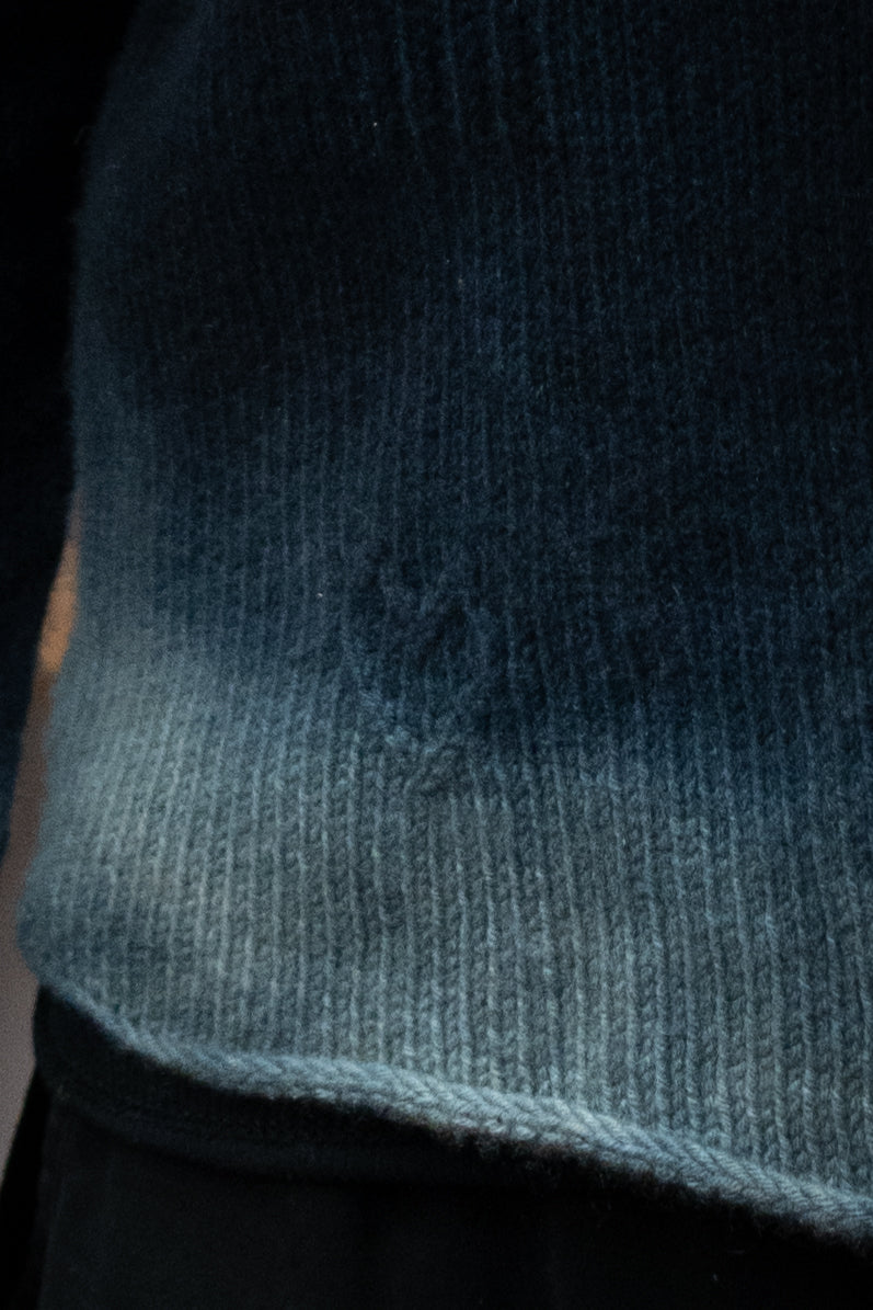 Cashmere Sweater - Gradient Blue
