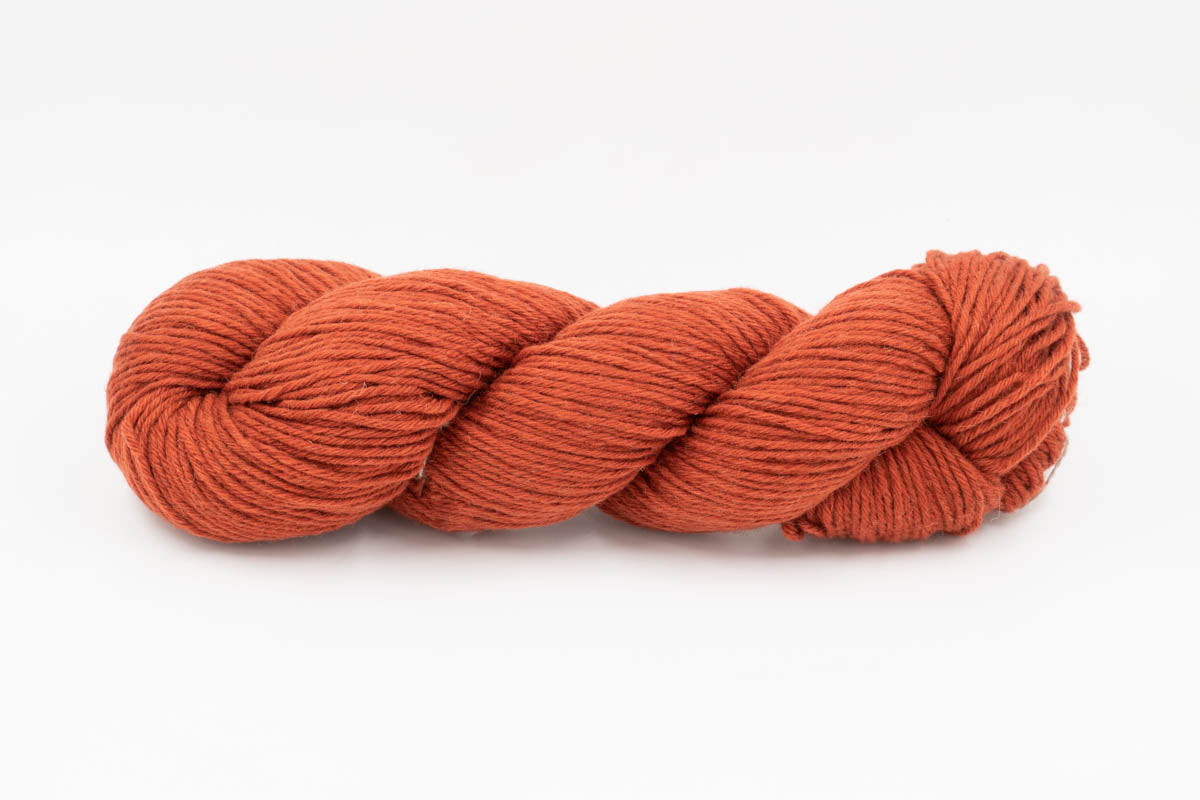 Baby Camel Wool Yarn- Burnt Copper - DK-Yarn Skein-ULA+LIA