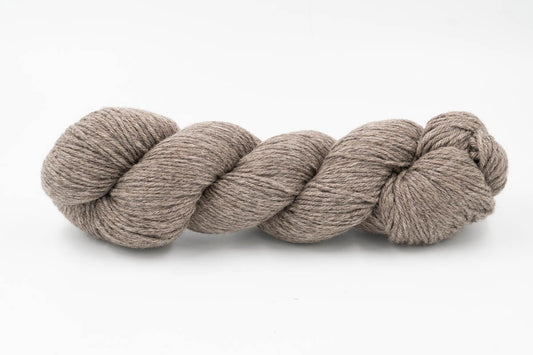 Baby Yak Wool Yarn - Undyed Platinum Gray - DK-Yarn Skein-ULA+LIA