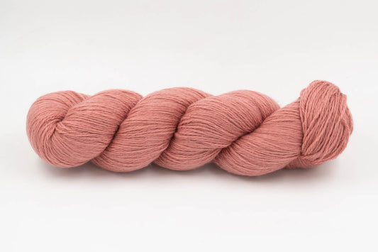 Cashmere Yarn - Dusty Rose Pink - Fingering-Yarn Skein-ULA+LIA