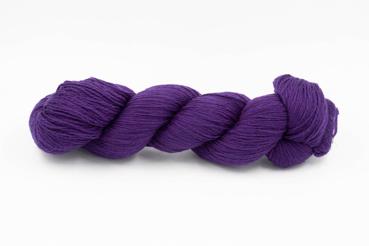 Cashmere Yarn - Violet - Fingering-Yarn Skein-ULA+LIA