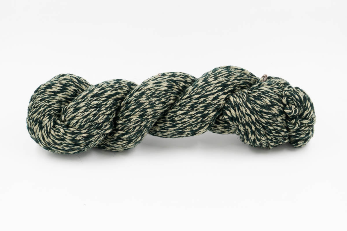 Marled Sage Cashmere/Hunter Green Yak - Bulky-Yarn Skein-ULA+LIA