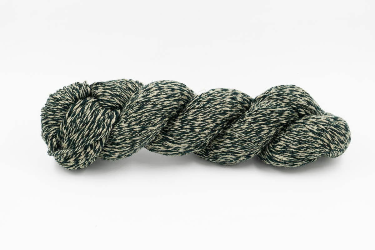 Marled Sage Cashmere/Hunter Green Yak - DK-Yarn Skein-ULA+LIA