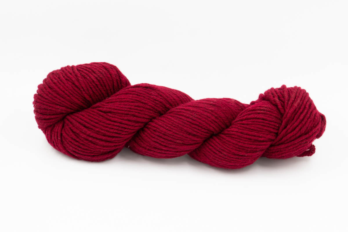 Cashmere Yarn - Crimson Red - Bulky
