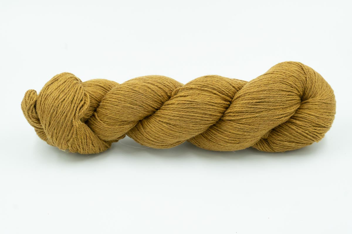 Baby Camel Wool - Natural Dyed Weld - Fingering - ULA+LIA