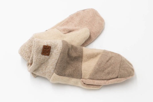 Classic Upcycled Cashmere Mittens m66