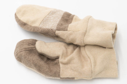 Classic Upcycled Cashmere Mittens m71